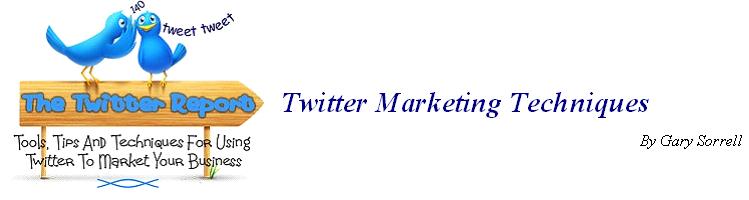 The twitter report! ebook for internet marketers